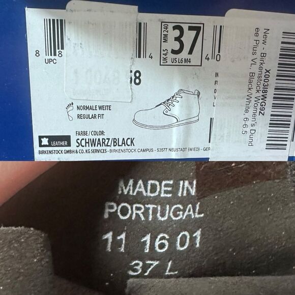 Birkenstock Dundee Plus **Rare Discontinued Style* Chukka Ankle Boots size 37 - Picture 12 of 16